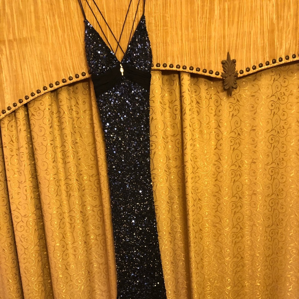 Navy formal gown!
